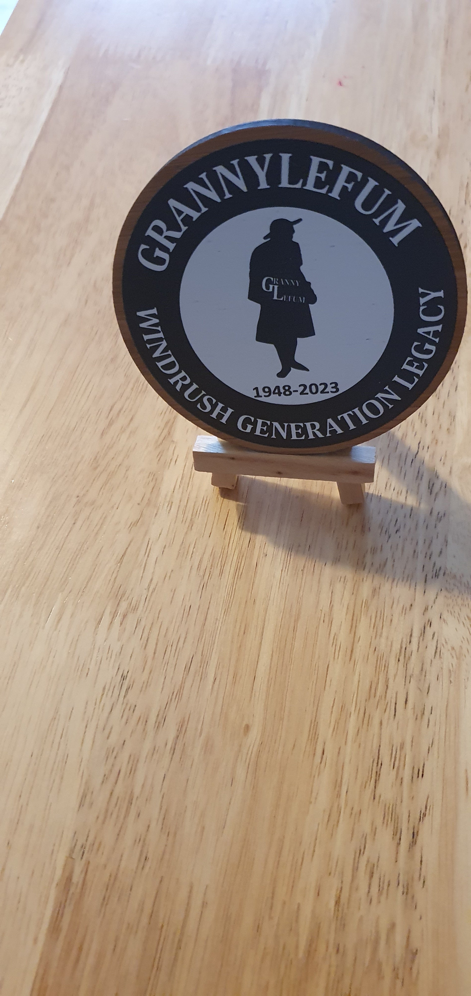 Windrush Generation Legacy 75 Years Commemorative Cork Coaster