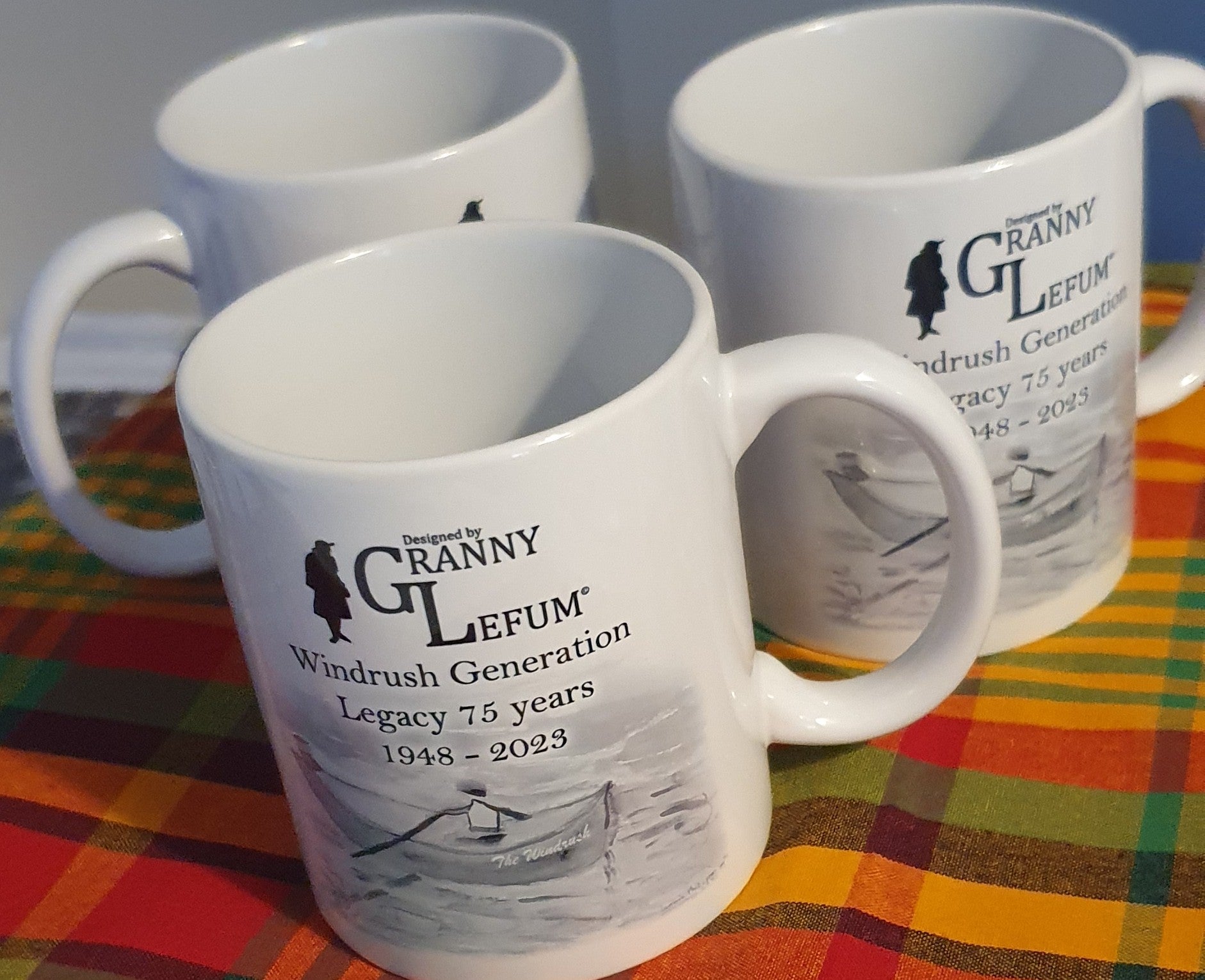 The Island Explorer — Windrush Generation Legacy 75 Years Commemorative Mug (1948–2023)